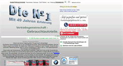 Desktop Screenshot of berliner-autoverwertung.de