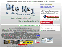 Tablet Screenshot of berliner-autoverwertung.de
